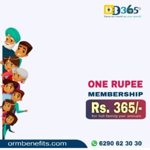 One Rupee Membership Promotion